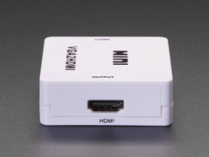 [로봇사이언스몰][로봇사이언스몰] [Adafruit][에이다프루트] VGA to HDMI Audio and Video Adapter id:3535>>메이키 활동에 필요한 센서, 헤더, 건전지홀더 등