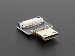 [로봇사이언스몰][로봇사이언스몰][Adafruit][에이다프루트] DIY HDMI Cable Parts - Straight Mini HDMI Plug Adapter id:3552>>라즈베리파이 학습에 필요한 키트 및 부품