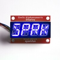 [로봇사이언스몰][Sparkfun][스파크펀] SparkFun Qwiic Alphanumeric Display - Blue COM-16917