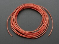 [로봇사이언스몰] [Adafruit][에이다프루트] Silicone Cover Stranded-Core Wire - 2m 30AWG Red ID:2001