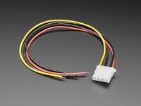 [로봇사이언스몰][Adafruit][에이다프루트] IDE Molex 4-pin Plug Cable - 30cm long ID:5391