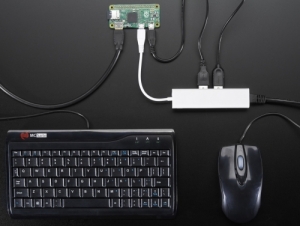 [로봇사이언스몰][로봇사이언스몰] [Adafruit][에이다프루트] Ethernet Hub and USB Hub w/ Micro USB OTG Connector id:2992>>라즈베리파이 학습에 필요한 키트 및 부품