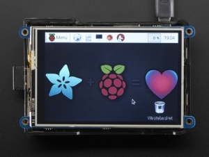 [로봇사이언스몰][로봇사이언스몰] [라즈베리파이] PiTFT Plus 480x320 3.5" TFT+Touchscreen for Raspberry Pi - Pi 2 and Model A+ / B+ id:2441>>라즈베리파이 학습에 필요한 키트 및 부품