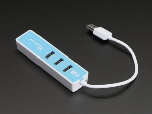 [로봇사이언스몰][로봇사이언스몰] [Raspberry-Pi][라즈베리파이] USB 2.0 WiFi Hub with 3 USB Ports id:2937>>라즈베리파이 학습에 필요한 키트 및 부품