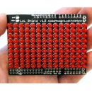 [로봇사이언스몰][Adafruit][에이다프루트] LoL Shield RED - A charlieplexed LED matrix kit for the Arduino - 1.5 id:274