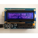 [로봇사이언스몰][Adafruit][에이다프루트] RGB LCD Shield Kit w/ 16x2 Character Display - Only 2 pins used! - POSITIVE DISPLAY ID:716