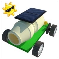 [로봇사이언스몰] New 폐품 재활용 미니 태양광자동차(창작용)