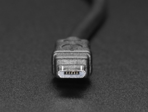 [로봇사이언스몰][로봇사이언스몰] [Adafruit][에이다프루트] Panel Mount Extension USB Cable - Micro B Male to Micro B Female id:3258>>메이키 활동에 필요한 센서, 헤더, 건전지홀더 등
