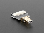 [로봇사이언스몰][Adafruit][에이다프루트] DIY HDMI Cable Parts - Straight Micro HDMI Plug Adapter id:3556