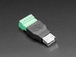 [로봇사이언스몰][Adafruit][에이다프루트] USB-A Female Socket to 5-pin Terminal Block id:3629