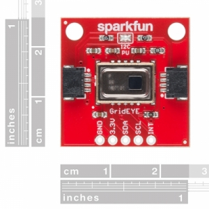 [로봇사이언스몰][로봇사이언스몰][Sparkfun][스파크펀] SparkFun Grid-EYE Infrared Array Breakout - AMG8833 (Qwiic) sen-14607>>아두이노 학습에 필요한 키트 또는 부품