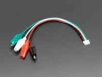 [로봇사이언스몰][Adafruit][에이다프루트] JST PH 4-pin Plug to Color Coded Alligator Clips Cable id:4029