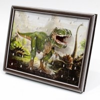 [로봇사이언스몰][지구과학] 3D공룡 입체퍼즐액자-티라노사우루스