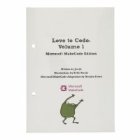 [로봇사이언스몰][Chibitronics][코딩키트] 러브2코드 볼륨#1 메이크보드 에디션(Love To Code (LTC) Volume 1, Microsoft MakeCode Edition) UPC:9789811161322
