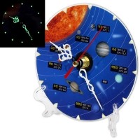 [로봇사이언스몰] SA 야광 태양계행성시계(5인세트)