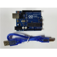 [로봇사이언스몰][Arduino] 아두이노 우노 R3 보드 (USB 케이블 포함)