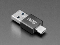 [로봇사이언스몰][Adafruit][에이다프루트] USB-A Plug to USB-C Plug Adapter ID:5329