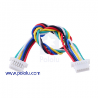 [로봇사이언스몰][Pololu][폴로루] 6-Pin Female-Female JST SH-Style Cable 10cm #4765