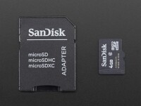 [로봇사이언스몰][Adafruit][에이다프루트] 4GB Blank SD/MicroSD Memory Card ID:102