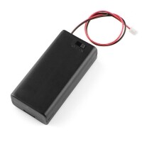[로봇사이언스몰][Sparkfun][스파크펀] Battery Holder 2xAA with Cover and Switch - JST Connector PRT-09925