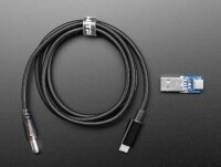 [로봇사이언스몰][Adafruit][에이다프루트] Re-programmable USB Type-C PD to 2.1/5.5mm Barrel Jack Cable ID:5501