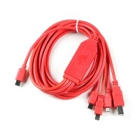 [로봇사이언스몰][Sparkfun][스파크펀] SparkFun 4-in-1 Multi-USB Cable - USB-C Host CAB-21271