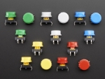[로봇사이언스몰][Adafruit][에이다프루트] Colorful Round Tactile Button Switch Assortment - 15 pack id:1009